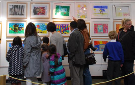 Schools art exhibition MGSO4 Arts Festival
